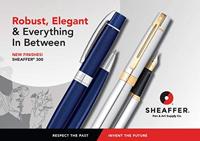 Sheaffer SF-E0934143 Vulpen 300 F Glossy Blue Chrome Plated - thumbnail
