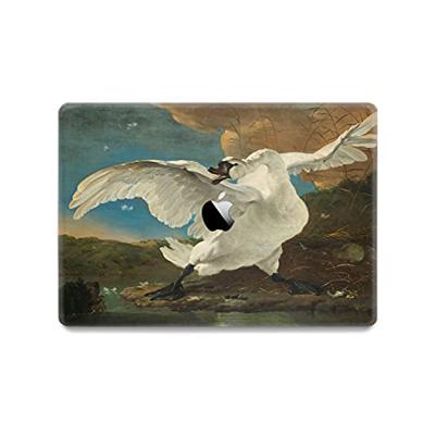 Lunso MacBook Pro 13 inch M1/M2 (2020-2022) cover hoes - case - De Bedreigde Zwaan Lunso MacBook Pro 13 inch M1/M2 (2020-2022) cover hoes - case - De Bedreigde Zwaan