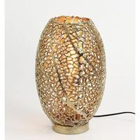 Light & Living Tafellamp 'Sinula' 24cm, kleur Goud - thumbnail