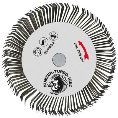 Kunzer 7TI02 1 stuks Turbo-egel met een bevestigingspen 1 stuk(s) Kunzer 7TI02 1 stuks Turbo-egel met een bevestigingspen 1 stuk(s)