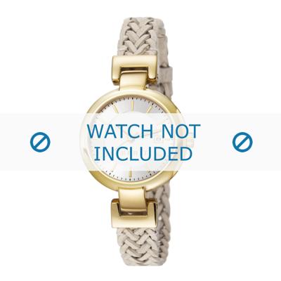 Esprit horlogeband ES107632009 Leder Beige Esprit horlogeband ES107632009 Leder Beige