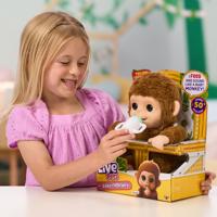 Little Live Pets My baby Monkey Mango interactieve knuffelaap - thumbnail