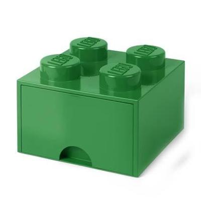 Room Copenhagen LEGO Brick Drawer 4 Groen opbergdoos Room Copenhagen LEGO Brick Drawer 4 Groen opbergdoos