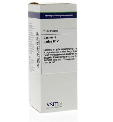 Vsm Lachesis Mutus D12 (20ml)