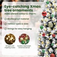 VidaXL Kunstkerstboom groen 150 cm pvc en staal en kunststof - thumbnail