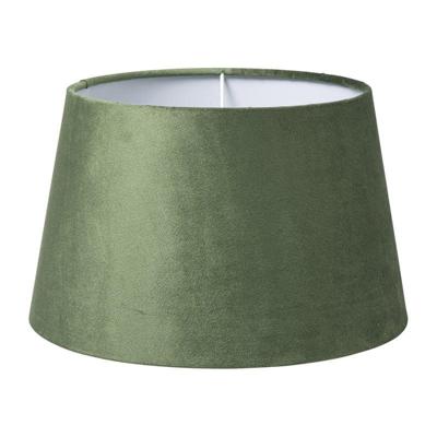 Lampenkap taps middel - groen - ø28x17 cm