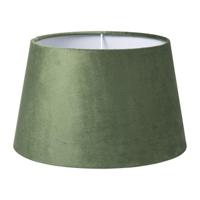 Lampenkap taps middel - groen - ø28x17 cm - thumbnail