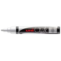 Krijtstift uni-ball rond 1.8-2.5mm wit | 6 stuks - thumbnail