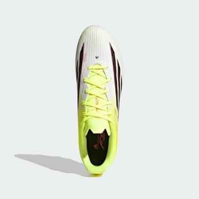 adidas F50 League IJzeren-Nop Voetbalschoenen (SG) Neongeel Zwart Rood adidas F50 League IJzeren-Nop Voetbalschoenen (SG) Neongeel Zwart Rood