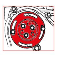 KS Tools 700.1905 Waterpompfixier-gereedschap voor Opel - thumbnail