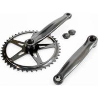 Hzb kettingwiel/crankset staal 46 tands 170 mm 1/8 + 3/32 zwart - thumbnail
