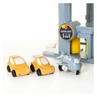 Cavallino garage toren met 7 verdiepingen en auto's pastelkleuren - thumbnail