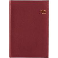 Brepols agenda Omega Lima 6-talig, bordeaux, 2026 - thumbnail