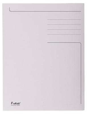 Exacompta dossiermap Foldyne ft 24 x 35 cm (voor ft folio), lichtgrijs, pak van 50 stuks Exacompta dossiermap Foldyne ft 24 x 35 cm (voor ft folio), lichtgrijs, pak van 50 stuks