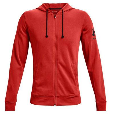 Heren Sportjas Under Armour Terry Rood - Maat: M Heren Sportjas Under Armour Terry Rood - Maat: M