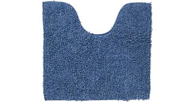 Toiletmat Sealskin Misto Chenille Katoen 60x55 cm Blauw