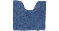 Toiletmat Sealskin Misto Chenille Katoen 60x55 cm Blauw - thumbnail