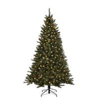black box kunstkerstboom Toronto met ledverlichting h230 x d140cm - thumbnail
