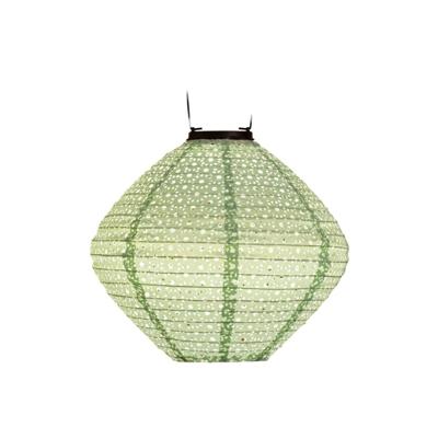 Lampion 29 x 25 cm Sage Groen Marrakesh solar Anna's Collection - Annas collection