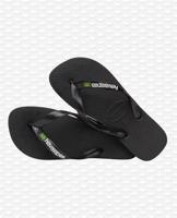 Havaianas Brasil logo black Zwart maat 4344 - thumbnail