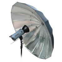 BRESSER SM-09 Jumbo Paraplu 162 cm zilver/zwart - thumbnail