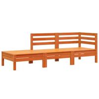 Tuinbank 3-zits massief grenenhout wasbruin - thumbnail