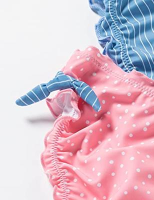 Playshoes bikini Krab Blauw Roze Maat