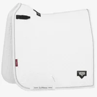 LeMieux Zadeldek Puissance Suede wit maat:dr cob - thumbnail