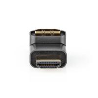 Nedis HDMI-Adapter | HDMI Connector / HDMI Male | HDMI Female / HDMI Output | 1 stuks - CVTB34902GY CVTB34902GY - thumbnail
