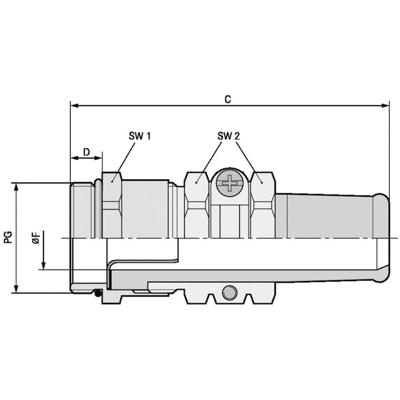 LAPP 52005411 Wartel PG36 Messing Messing 5 stuk(s)