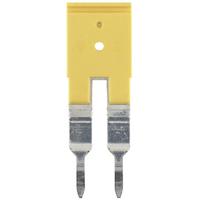 Weidmüller 1608950000-1 Dwarsverbinder Geschikt voor: ZDU 4… Geel 1 stuk(s) - thumbnail