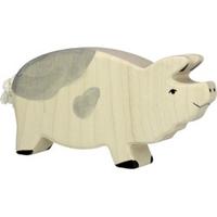Holztiger houten everzwijn gevlekt - thumbnail
