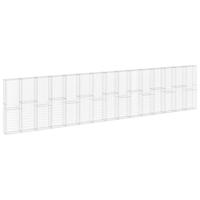 Schanskorfmuur met deksels 900x30x200 cm gegalvaniseerd staal - thumbnail