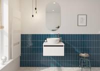 Wastafelkraan Qisani Flow Verhoogd Geborsteld Gun Metal - thumbnail