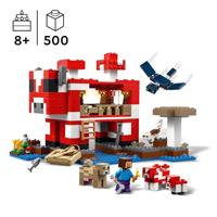 LEGO minecraft 21270 het mooshroom huis - thumbnail