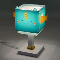 Dalber Design tafellampLittle Dragon blauw met wit - 64381 - thumbnail