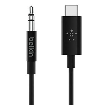Belkin RockStar 3,5 mm met USB-C-connector kabel Belkin RockStar 3,5 mm met USB-C-connector kabel