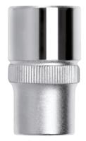 Gedore Dopsleutel 1/4" | 6-Kant | SW 10 mm | L. 25 mm - 3300072 - thumbnail