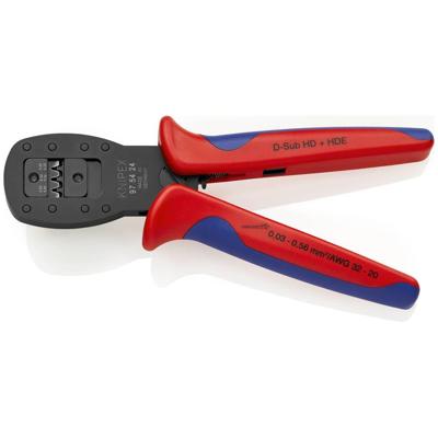 Knipex Krimptang voor miniatuurstekkers gebruineerd 190 mm - 975424 Knipex Krimptang voor miniatuurstekkers gebruineerd 190 mm - 975424