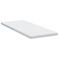Matraspads Wit 80 x 200 cm 100% polyester jacquard stof - thumbnail