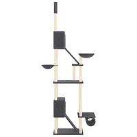 Kattenmeubel vloer tot plafond 277-303 cm donkergrijs - thumbnail