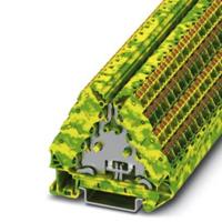 Phoenix Contact 1070018 Aardklem 8.3 mm Push-In-klem Groen, Geel 10 stuk(s) Piece - thumbnail