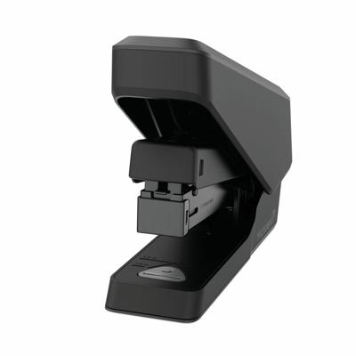 Fellowes LX840 EasyPress nietmachine, met Microban, half strip, 25 blad, zwart