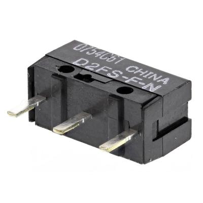 Omron D2FS-F-N Microschakelaar 6 V/DC 0.1 A 1x uit/(aan) 1 stuk(s) Bag