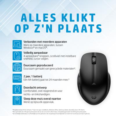 HP 435 Multi-Device draadloze muis