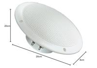 Visaton VS-FR16 WP/4 Full-Range Luidspreker Zoutwaterbestendig 16 cm (6.5") 4 Ohm - thumbnail