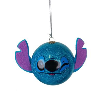 Box kerstbal plastic stitch hfd d7 4st Kurt S. Adler - Kurt s adler