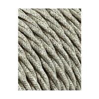 Kabel EDM 11881 Beige Linnen 2 x 0,75 mm 5 m - thumbnail
