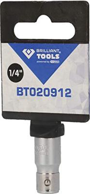 Brilliant Tools BT020912 BT020912 Bitadapter Aandrijving 1/4 (6.3 mm) 25 mm 1 stuk(s) Brilliant Tools BT020912 BT020912 Bitadapter Aandrijving 1/4 (6.3 mm) 25 mm 1 stuk(s)