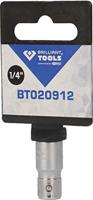 Brilliant Tools BT020912 BT020912 Bitadapter Aandrijving 1/4 (6.3 mm) 25 mm 1 stuk(s) - thumbnail
